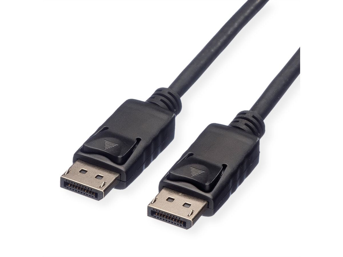 ROLINE GREEN DisplayPort Kabel – DP 1.2 – 4K 60 Hz – 1 m
