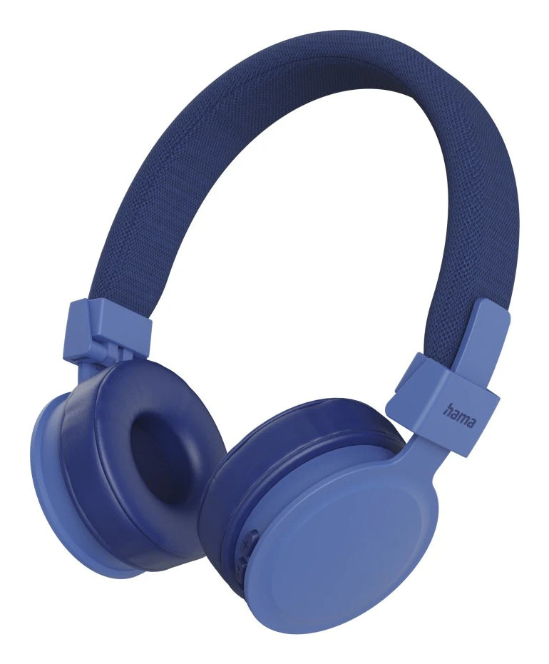 Hama Freedom Lit III On-Ear Kopfhörer – Stereo, Kabel + BT, Blau, BT 5.4