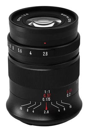 7Artisans 60 mm F2.8 MKII – Makroobjektiv f/2,8 1:1 – für Nikon Z, manuell, 49 mm Filter