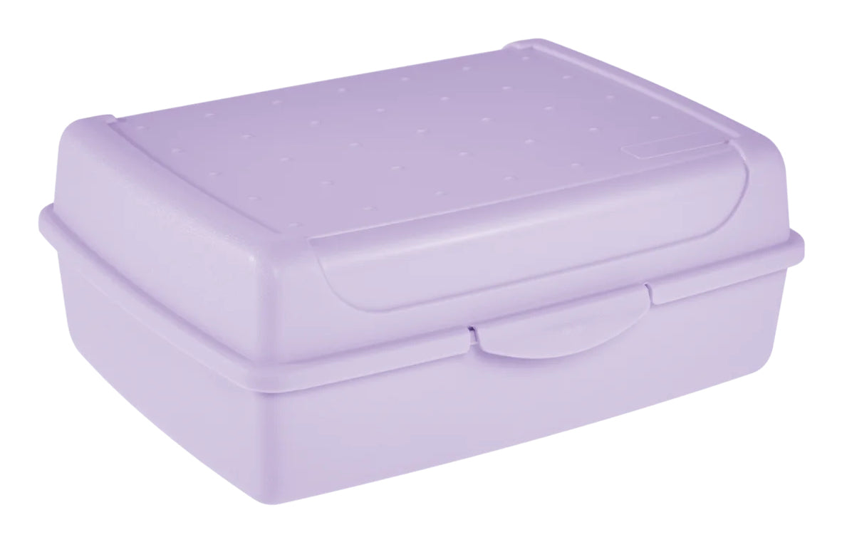 keeeper Click-Box midi Aufbewahrungsbox 1 l – Polypropylen – transparent/violett – 130 × 70 × 170 mm