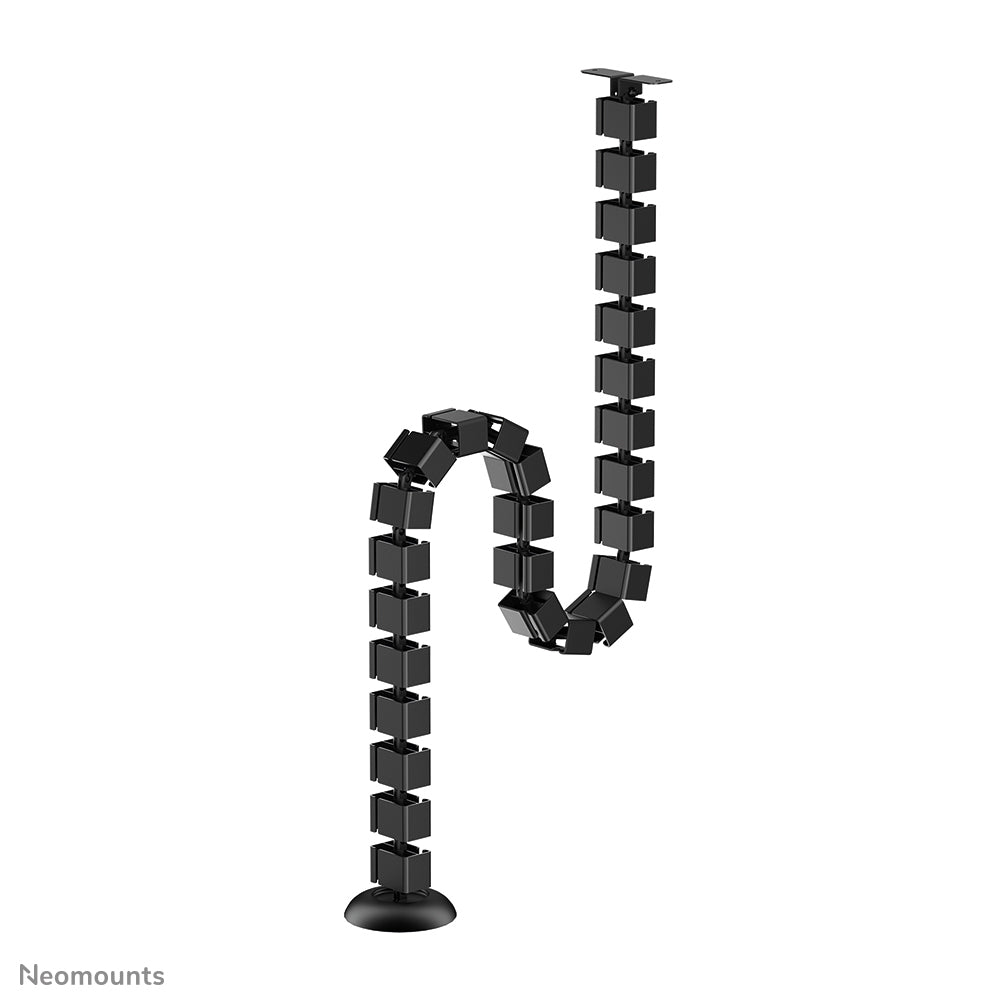 Neomounts ADS06-130BL Kabelführung – höhenverstellbar, schwarz, Kunststoff, B 994 × H 1292 × T 32 mm