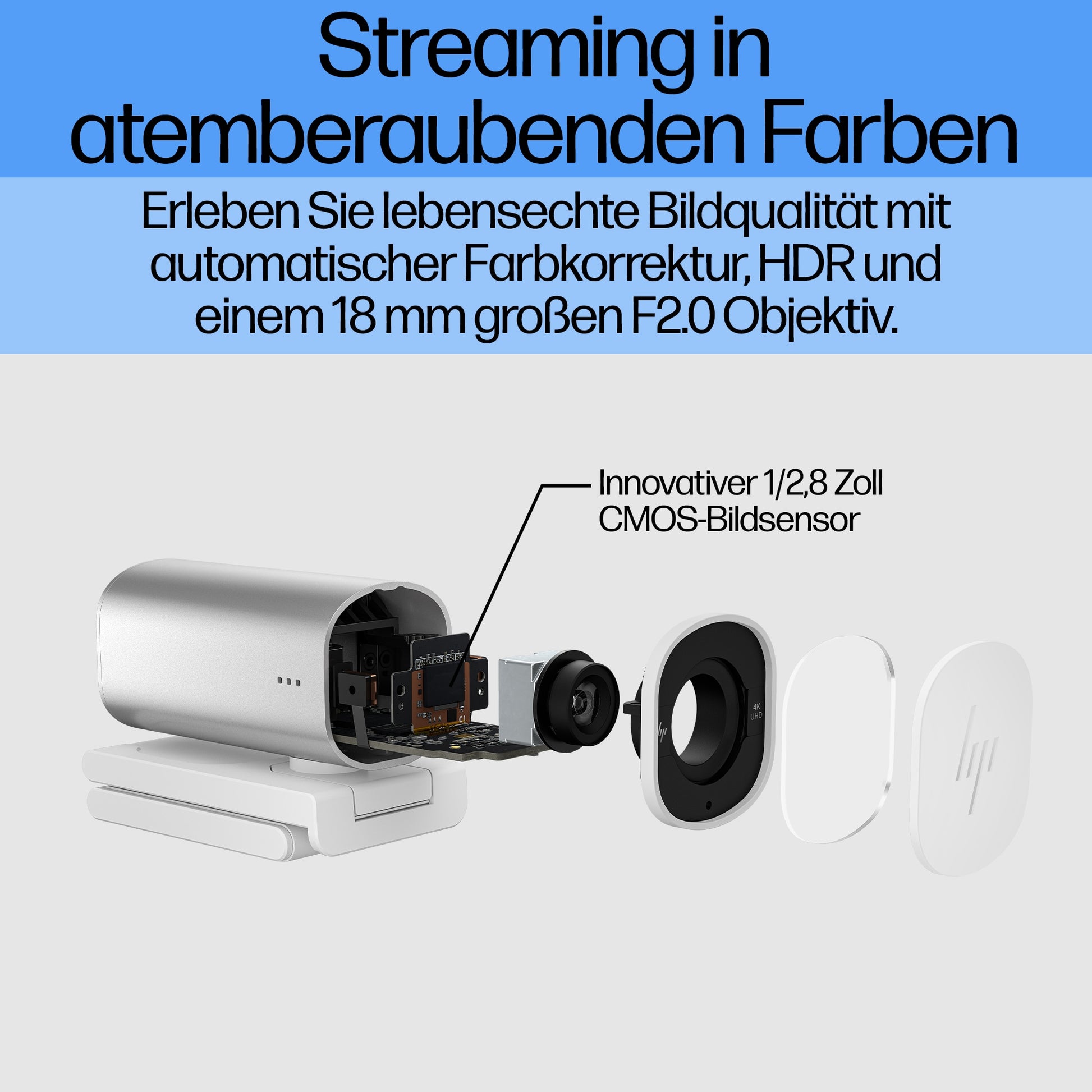 HP 960 – Webcam – 4K