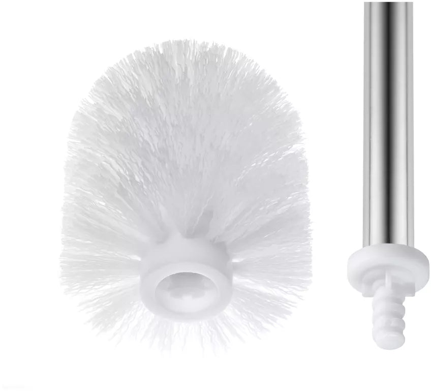 Diaqua Pinta – WC-Bürstenset – Glas, Weiss, H 40 cm, Ø 9 cm