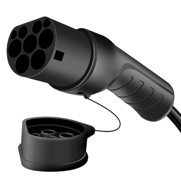 LogiLink Adapterkabel Typ 2–Typ 2, 3-phasig 22 kW, 5 m, IP65 – schwarz