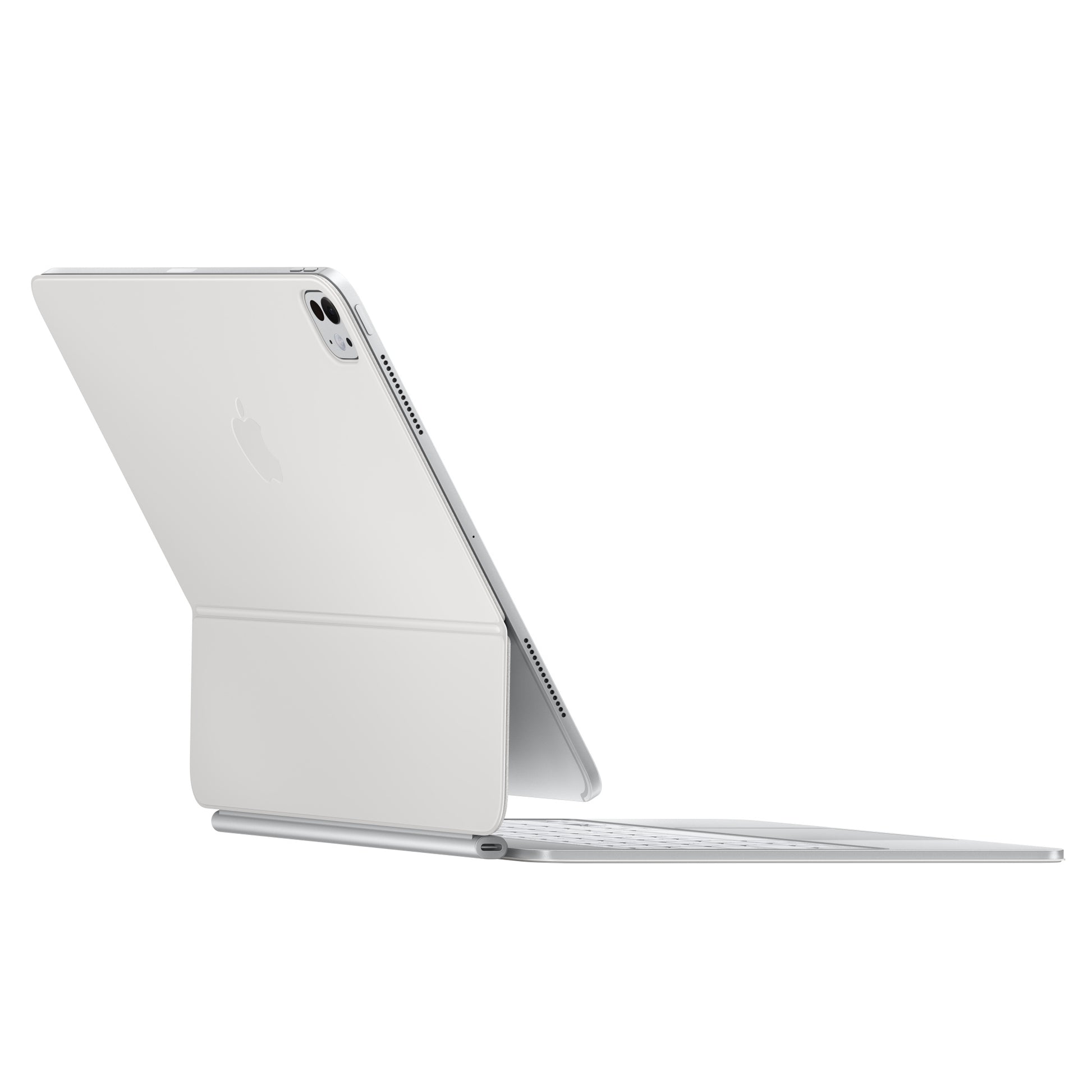 Apple Magic Keyboard Tastatur-Case für iPad Pro 13" (M4) – QWERTY (US), mit Trackpad, Beleuchtung – Weiss