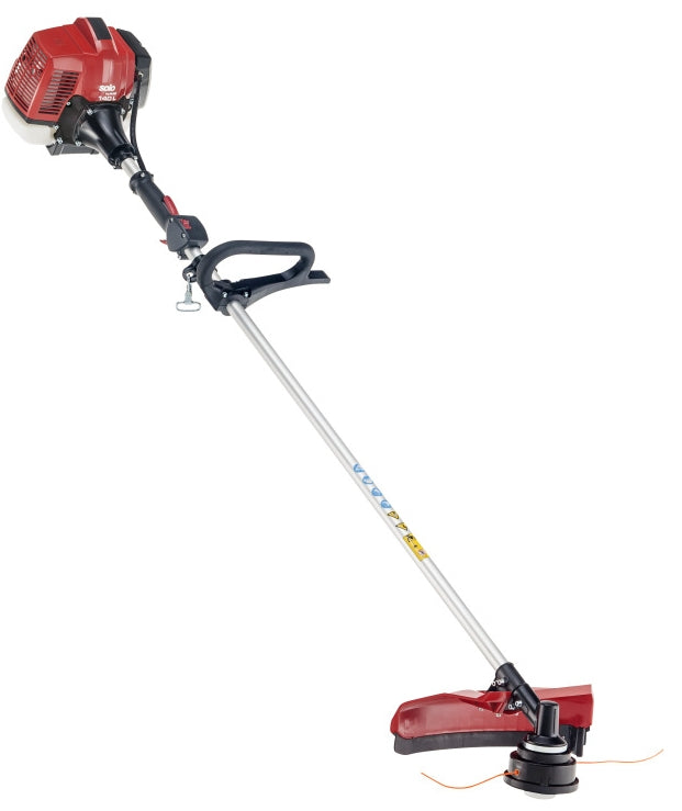 AL-KO Benzin Motorsense 140 L – Rasentrimmer 41 cm, U-Griff, Klinge & Nylonschnur, Rot