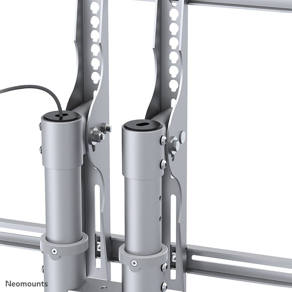 Neomounts PLASMA-M1200 – Displayständer, höhenverstellbar, für 27–70″, VESA 600×450, bis 50 kg, Silber