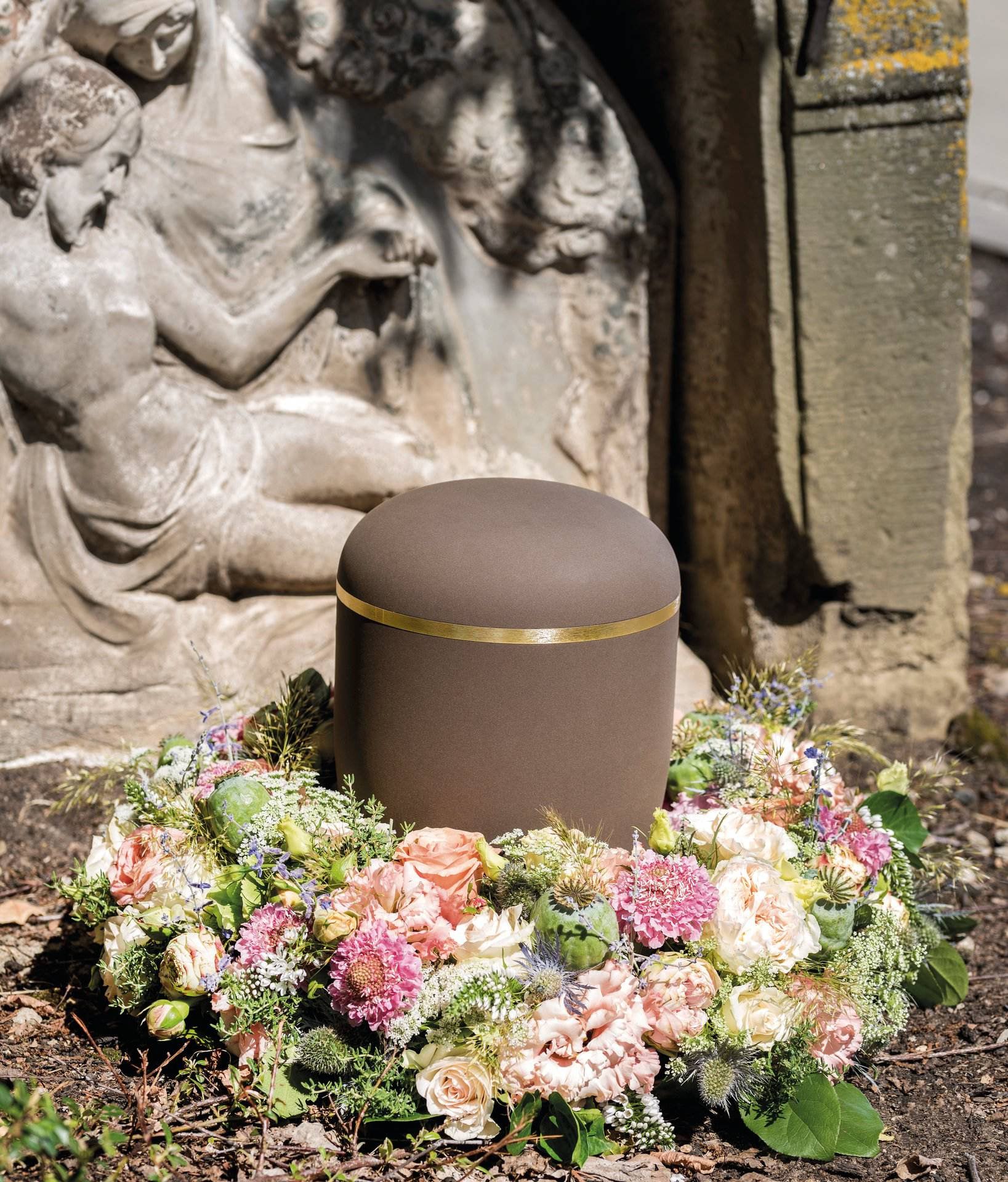 Opiflor Floraler Schaum, Grün, Ø 36 cm × 4,5 cm, 1 Stk., für Nassblumen