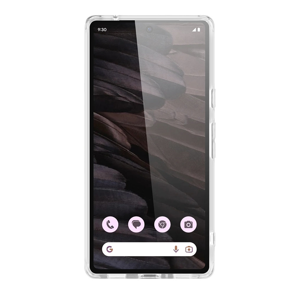 nevox StyleShell SHOCKFlex – Backcover – für Google Pixel 8, Transparent, schmutzabweisend, kratzresistent, sc