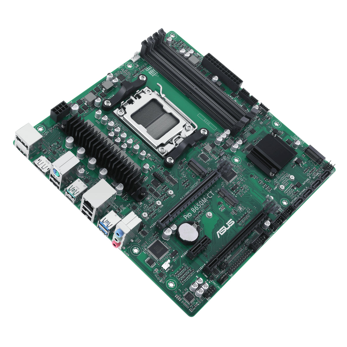 ASUS PRO B650M-CT-CSM – Mainboard – AM5, AMD B650, mATX, DDR5, 4×DIMM, 128 GB