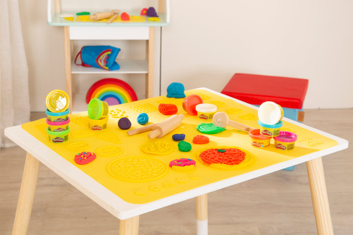roba Play-Doh Knete-/Modelliermasse-Set – 10-teilig – Ab 3 Jahren – Mit Nudelholz, FSC-zertifiziert