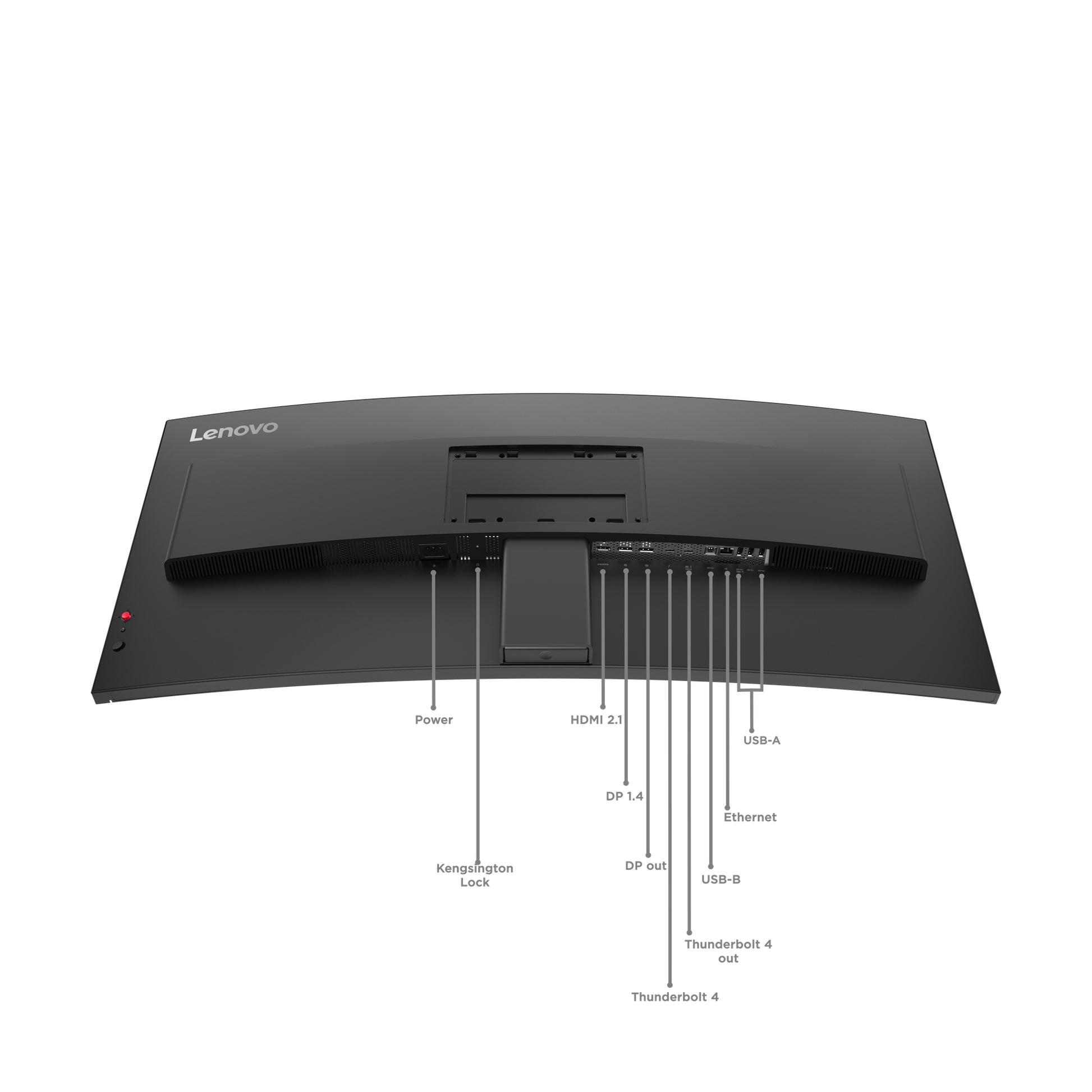 Lenovo ThinkVision P40Wd-40 – 39,7" Curved 2500R, 5120 × 2160, IPS, 120 Hz, USB-C 140 W, Thunderbolt 4, LAN