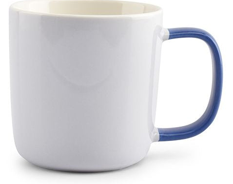 ONA Kaffeebecher Mae – 370 ml, Ø 8,8 cm, Porzellan, Violett, spülmaschinenfest, mikrowellengeeignet