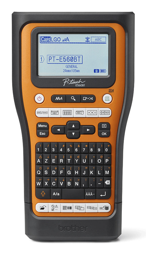 Brother P-touch PT-E560BTVP – Beschriftungsgerät mit QWERTZ-Tastatur