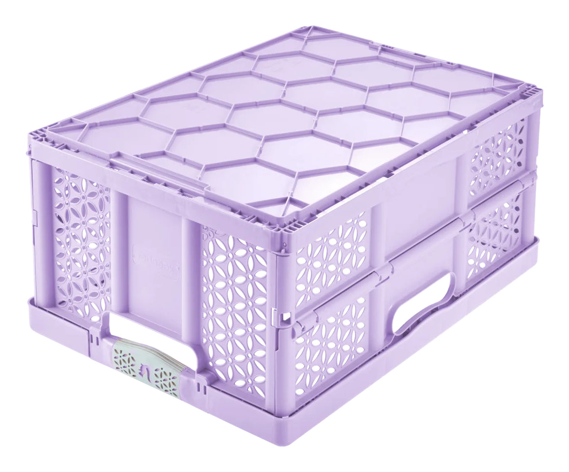 keeeper Lea Faltbox 32 l – faltbar – Polypropylen – violett – 350 × 235 × 485 mm