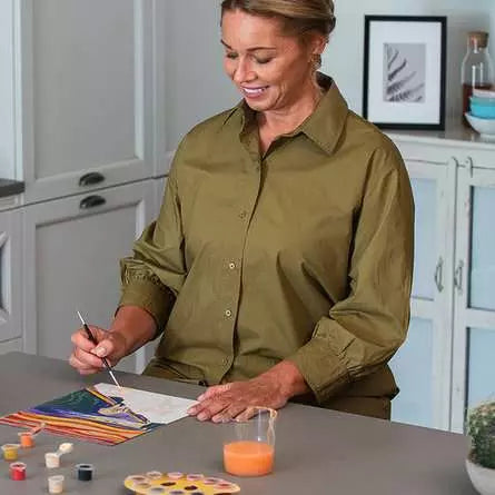 Ravensburger CreArt – Malen-nach-Zahlen-Set – Munch: Der Schrei – 30 × 40 cm – ab 14 Jahren