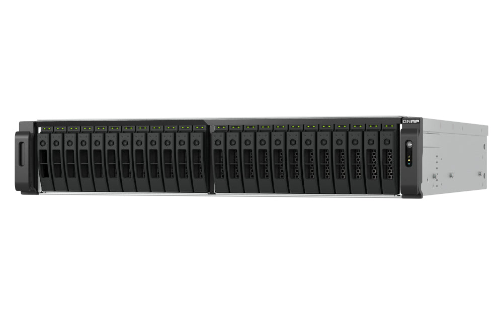 QNAP TS-h3077AFU-R7-64G NAS – 64 GB RAM, 30 Einschübe, 3U