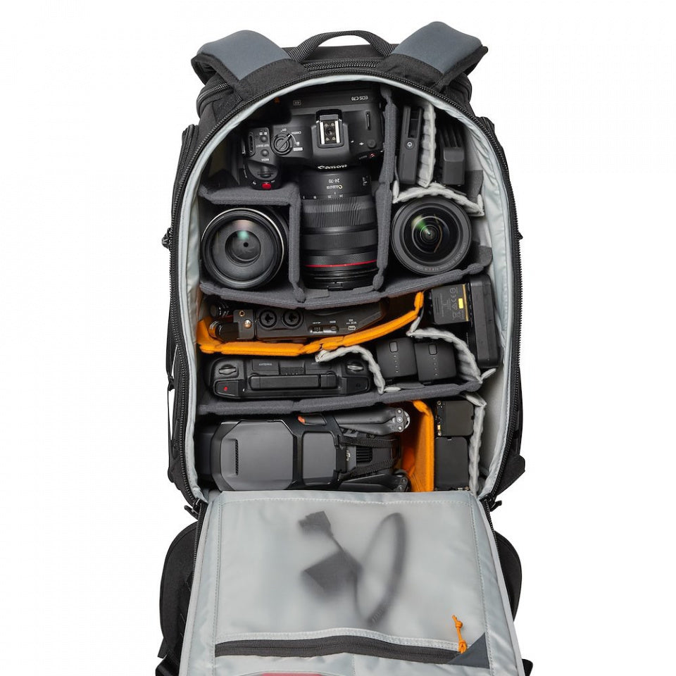Lowepro ProTactic BP 450 AW III Kamerarucksack – 28 l, für Notebook 40,6 cm (16"), Regenhülle – Schwarz