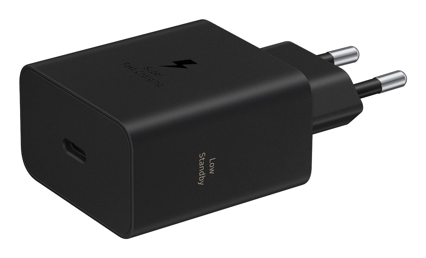 Samsung USB-Ladegerät 60 W – USB-C×1 – Schnellladung – für Laptop, Smartphone, Tablet – schwarz
