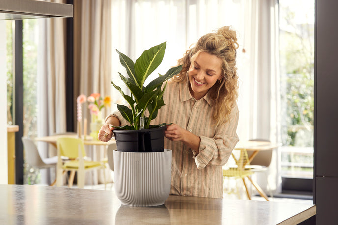 elho Pflanzgefäss – Ø 25 cm, 9200 ml – Kunststoff, Schwarz