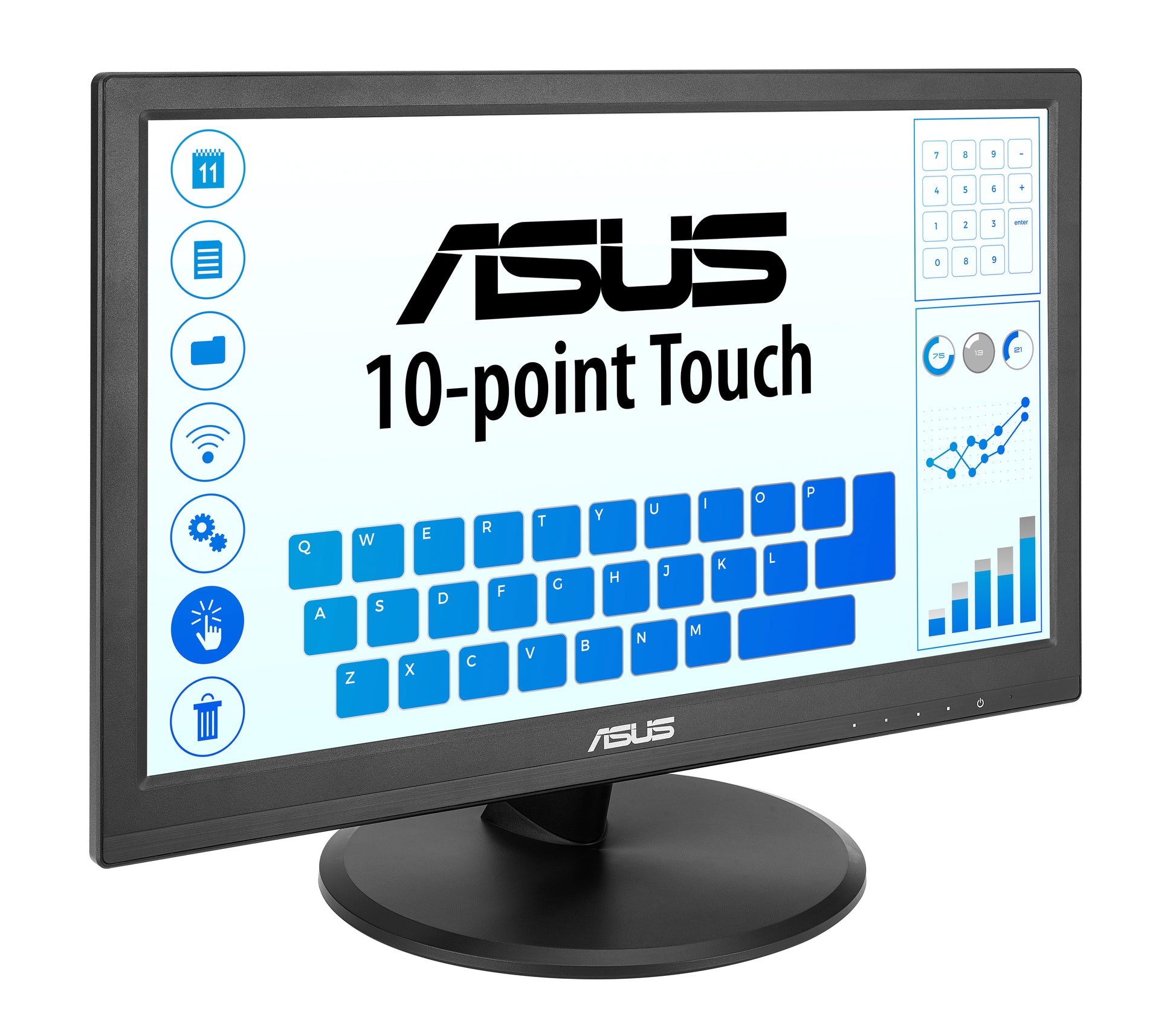 ASUS VT169HE (90LM09V1-B01170) – 15,6" Touch, 1920 × 1080 (Full HD), IPS