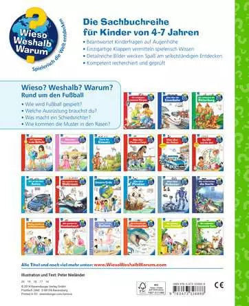 Ravensburger Buch – Wieso? Weshalb? Warum? – Rund um den Fussball (Band 35), Hardcover, 16 Seiten