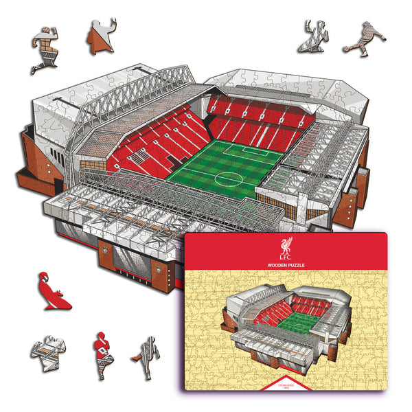 Iconic Puzzles Liverpool FC - Anfield Stadium – Logikspiel, ab 10 Jahren, 180 Min.
