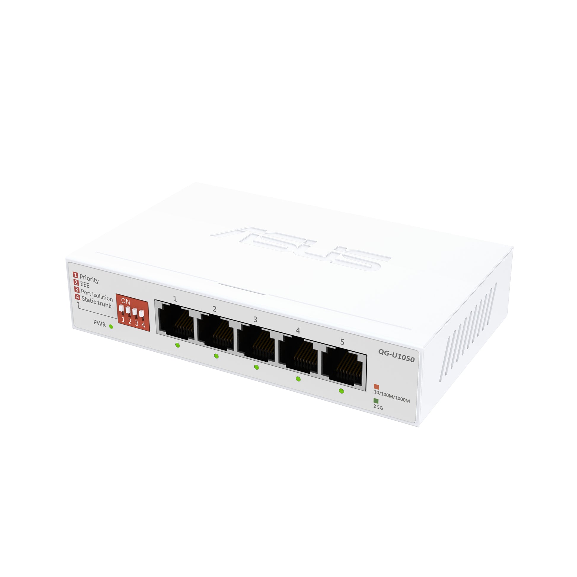 ASUS QG-U1050 – Unmanaged Switch – 5× 2,5G
