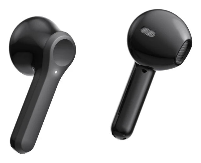 Hama Action One TWS In-Ear – mit Ladecase, BT 5,3, Schwarz