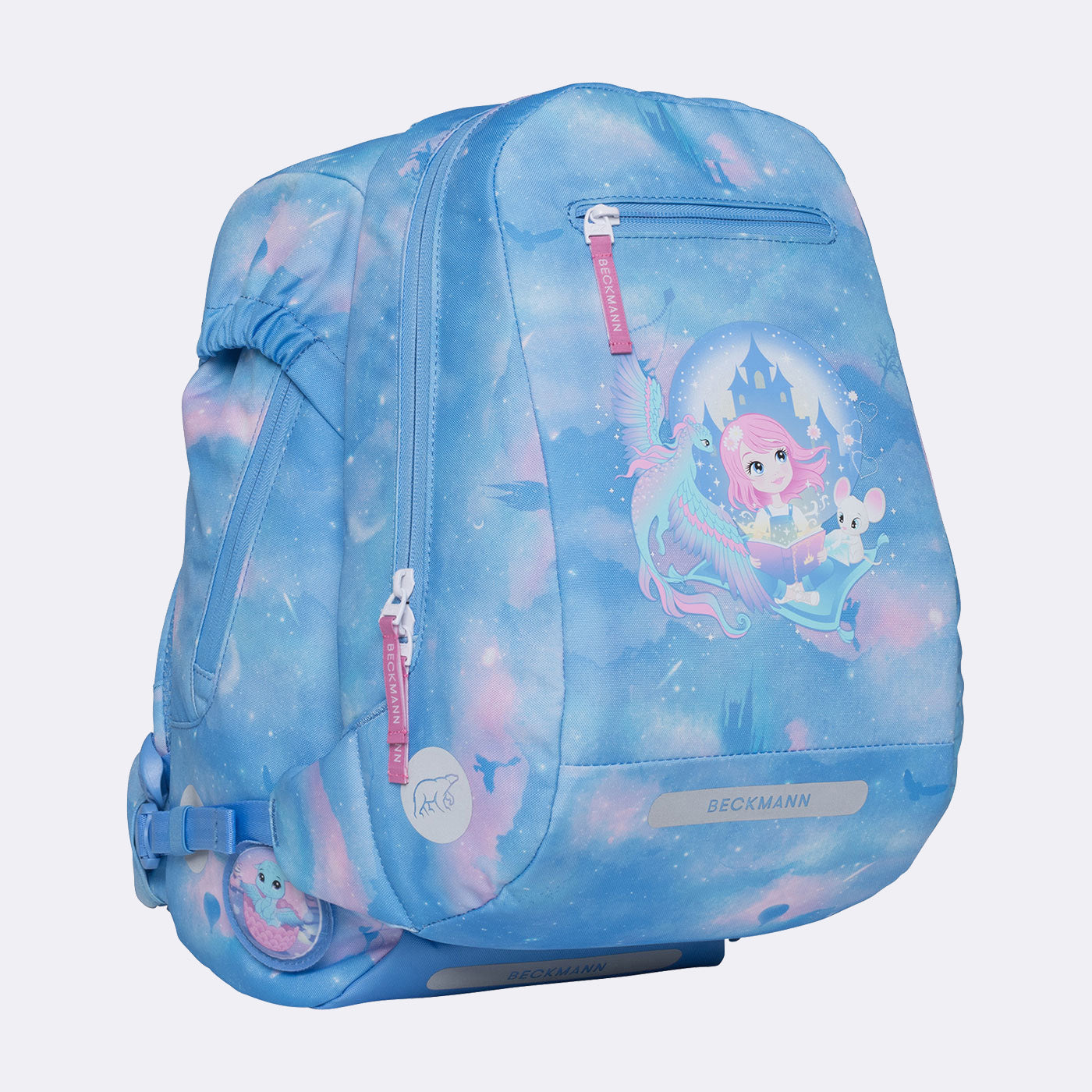 Beckmann Classic – Schulrucksack-Set 6-teilig, Fairytale, 22 l, 24×37×25 cm