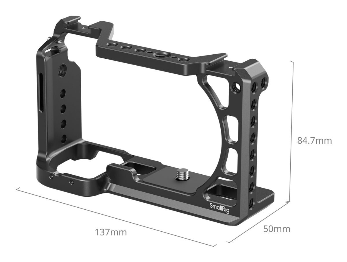 SmallRig CCS2310C Kamera-Cage – 137 × 84,7 × 50 mm – für Sony A6100, A6300, A6400 und andere