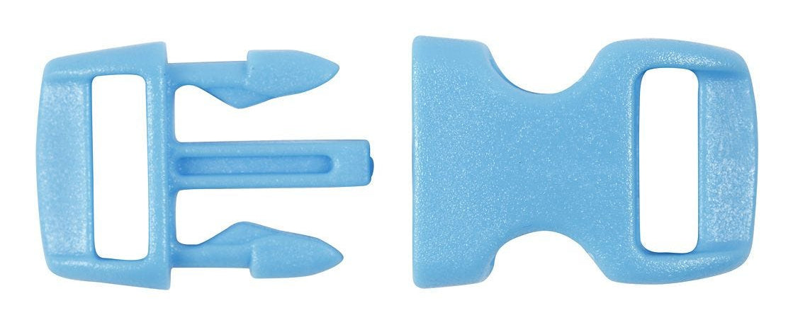 Creativ Company Klickverschluss 15 mm × 29 mm – Kunststoff, mehrfarbig, 100 Stück