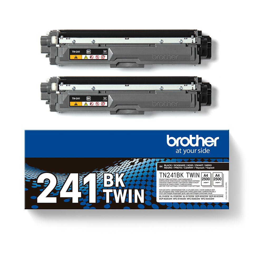Brother Toner-Multipack – Schwarz, 2500 Seiten