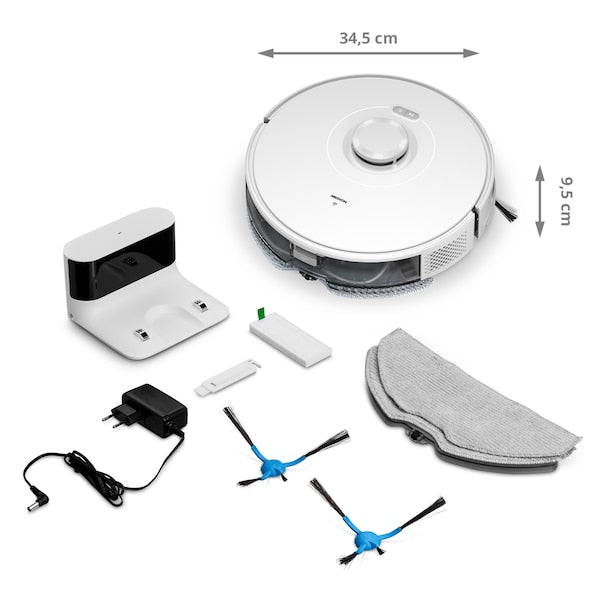 MEDION Roboterstaubsauger MD 11782 – 2500 mAh, 0,3 l, Akkubetrieb, 65 dB(A)