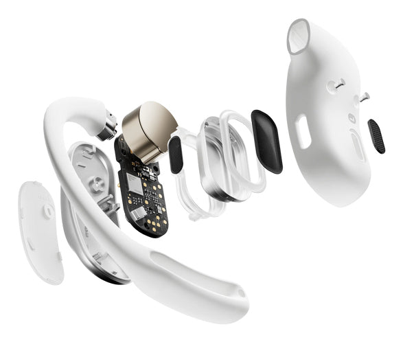 SHOKZ OpenFit Air Ohrbügel True Wireless – Stereo, BT 5,2, Weiss