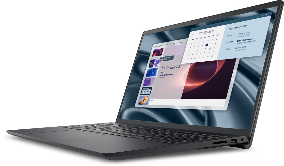 Dell Pro 15 Essential Pv15255 – 15,6" WUXGA, Ryzen 3 7320U, 8 GB, 512 GB SSD, Win 11 Pro