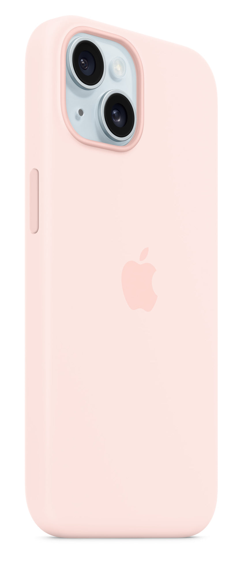 Apple Backcover – für Apple iPhone 15 – rosa – Silikon, MagSafe-kompatibel