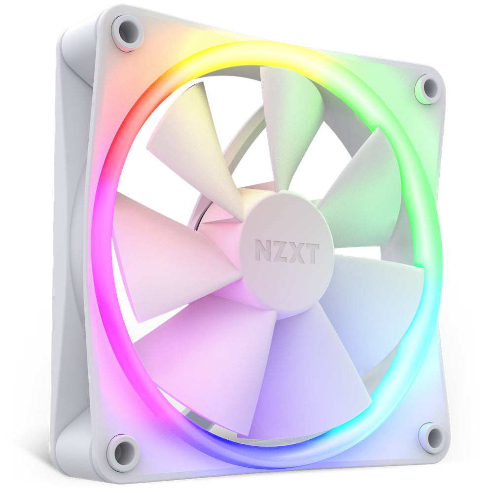 NZXT RF-R12TF-W1 – Lüfter – 3×120 mm, RGB, 500–1800 U/min, Weiss