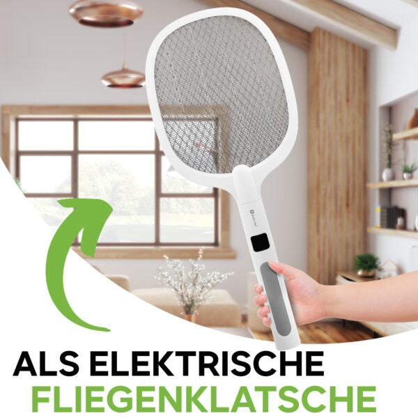 Quick Aid Insektenfalle – 22 × 54 cm – weiss – für Fluginsekten