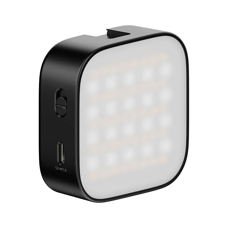 Ulanzi U60 LED-Videolicht – RGB, 2500–9000 K, dimmbar – für Cold-Shoe-Kameras, Stative (1/4"), Smartphones