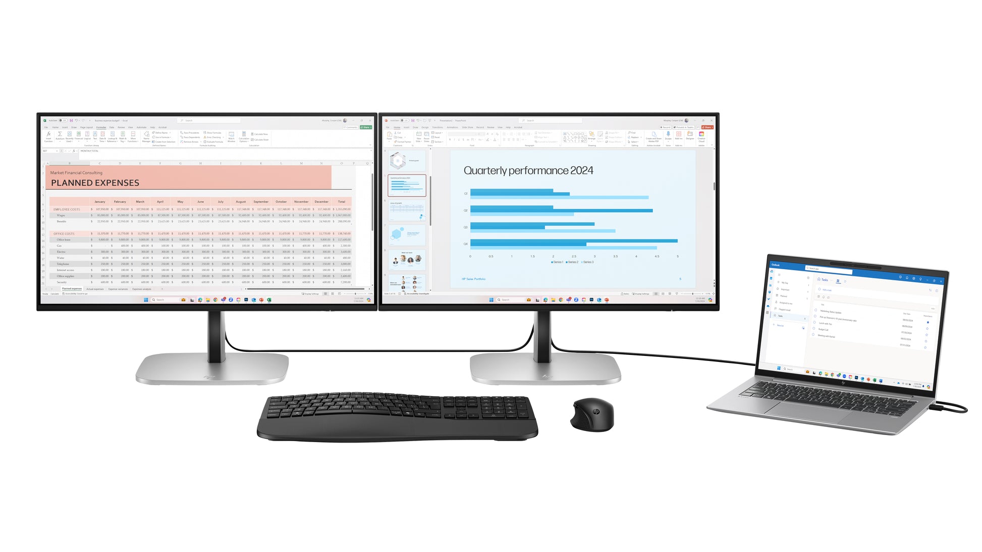 HP Series 5 Pro 524pu – Monitor, 23,8", 1920 × 1080 (Full HD), USB-C