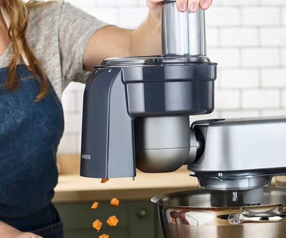 Kenwood Würfelschneider-Aufsatz KAX400PL – 18,5 × 21,2 × 26,7 cm, für Chef Sense, Chef Sense XL