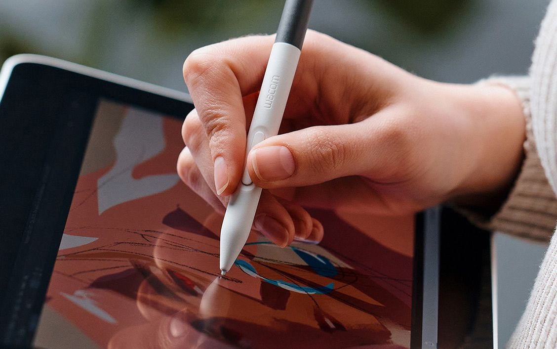 Wacom One 14 – Stift-Display – 14,0" – 1920 × 1080 (Full HD) – IPS – 4k Druckstufen – USB-C
