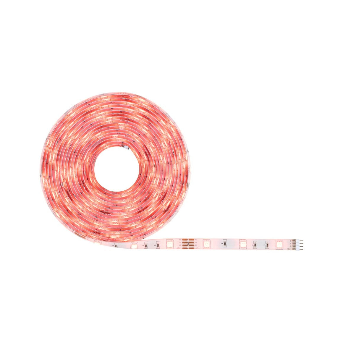 Paulmann LED-Strip SimpLED – Komplettset, 5 m, 450 lm, 20 W, RGB, dimmbar, ZigBee 3.0, weiss, Fernbedienung