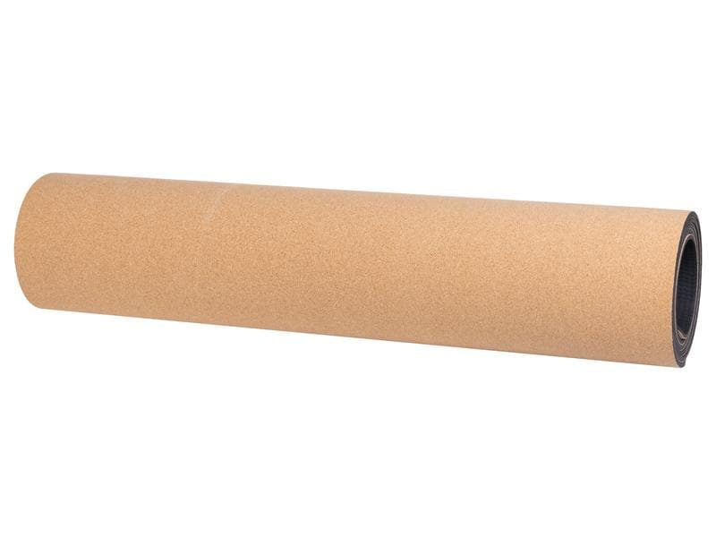 KOOR Yoga-Matte, 183 × 61 × 0,4 cm – Braun, Kork