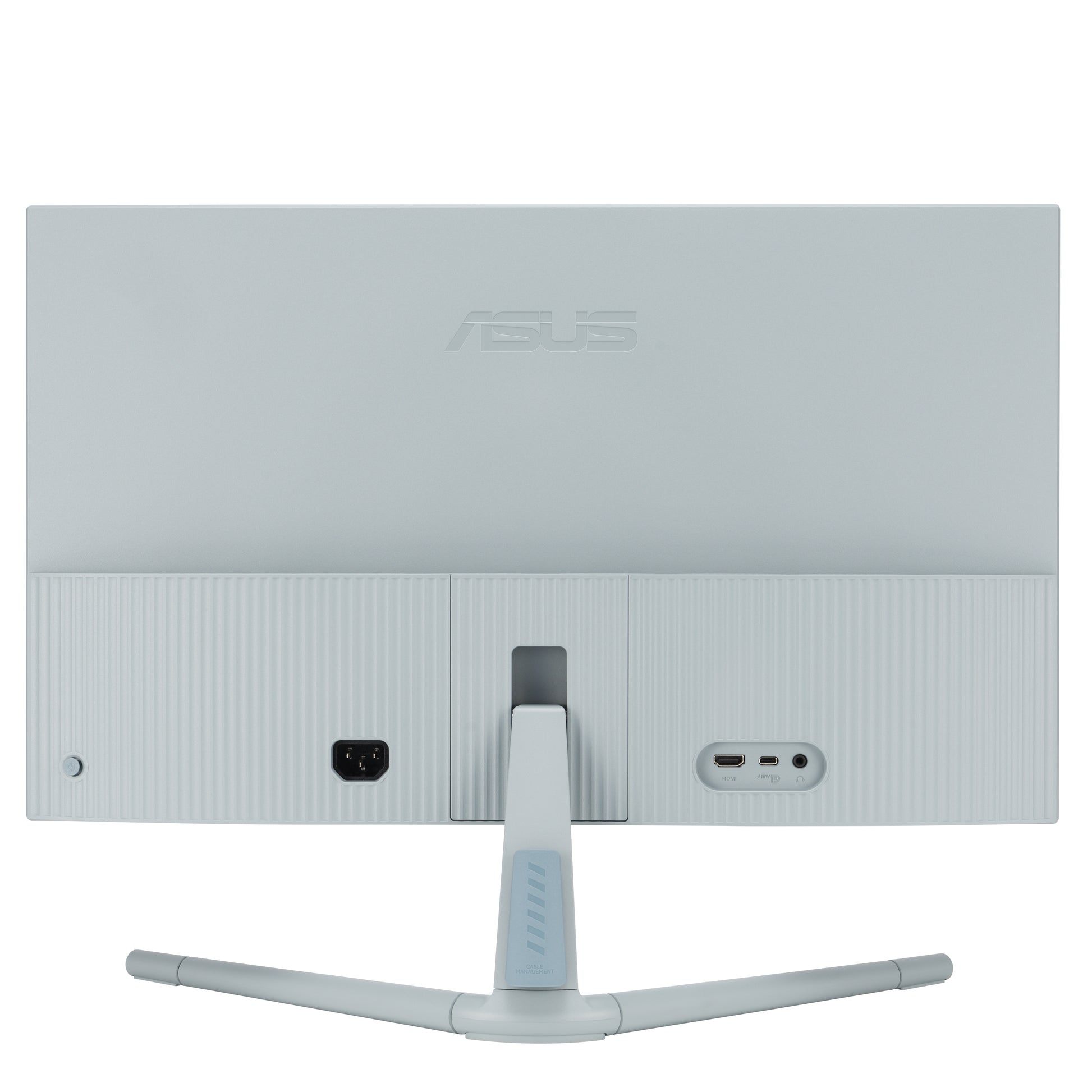 ASUS Eye Care VU249CFE-G – Monitor, 23,8", IPS, 100 Hz, 250 cd/m², USB-C, VESA 75 × 75, Grau