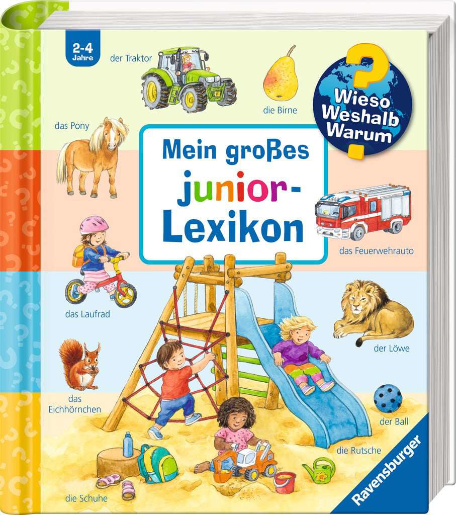 Ravensburger Buch – WWW Mein grosses Junior-Lexikon, Spiralbindung, 32 Seiten, Deutsch, ab 2 Jahren