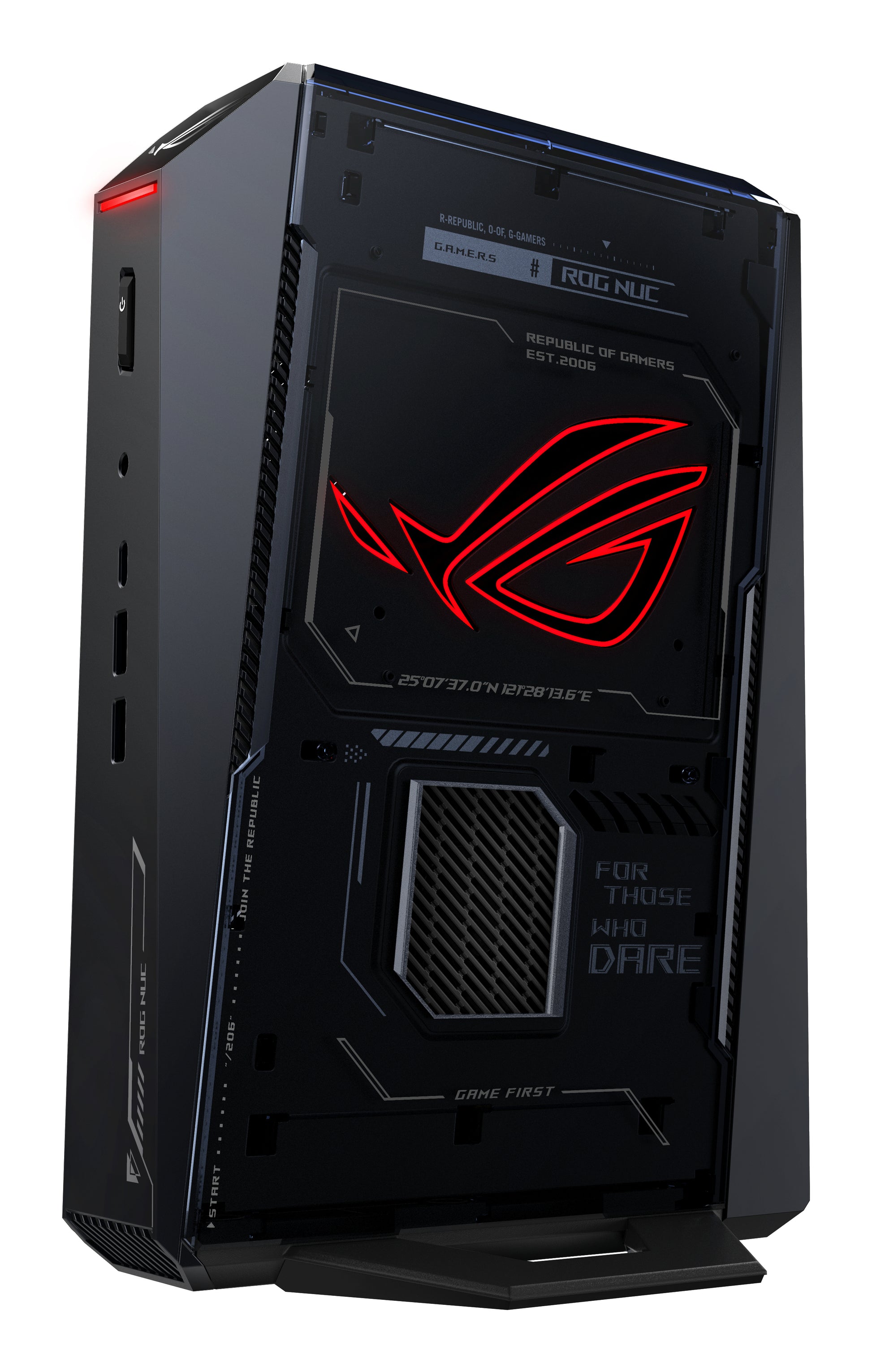 ASUS ROG NUC Micro – Intel Core Ultra 9 275HX, 32 GB RAM, 1 TB SSD, NVIDIA GeForce RTX 5070, Windows 11 Home