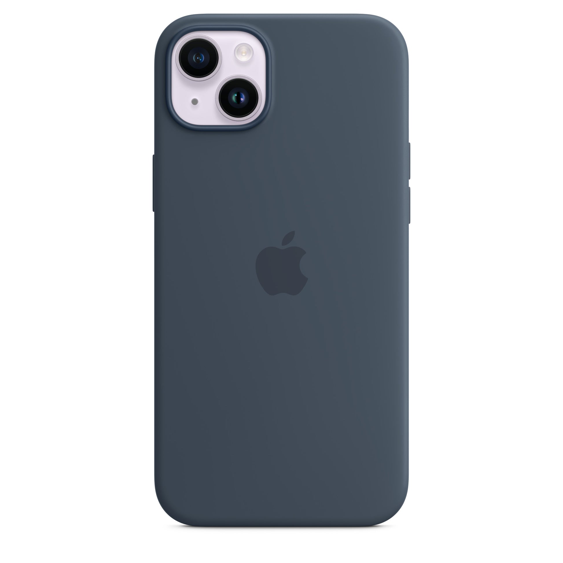 Apple Backcover – für Apple iPhone 14 Plus – Storm Blue – Silikon – MagSafe-kompatibel
