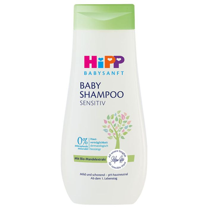 HiPP Babyshampoo Babysanft – hypoallergen, neutraler pH-Wert – 200 ml